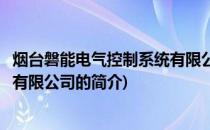 烟台磐能电气控制系统有限公司(关于烟台磐能电气控制系统有限公司的简介)