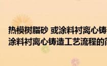 热模树脂砂 或涂料衬离心铸造工艺流程(关于热模树脂砂 或涂料衬离心铸造工艺流程的简介)