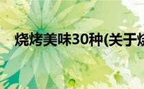 烧烤美味30种(关于烧烤美味30种的简介)