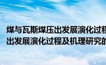 煤与瓦斯煤压出发展演化过程及机理研究(关于煤与瓦斯煤压出发展演化过程及机理研究的简介)