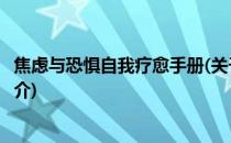 焦虑与恐惧自我疗愈手册(关于焦虑与恐惧自我疗愈手册的简介)