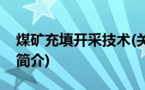 煤矿充填开采技术(关于煤矿充填开采技术的简介)