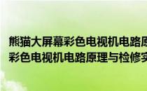 熊猫大屏幕彩色电视机电路原理与检修实例(关于熊猫大屏幕彩色电视机电路原理与检修实例的简介)