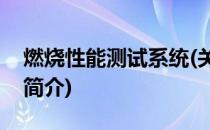 燃烧性能测试系统(关于燃烧性能测试系统的简介)