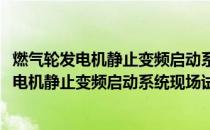 燃气轮发电机静止变频启动系统现场试验规程(关于燃气轮发电机静止变频启动系统现场试验规程的简介)