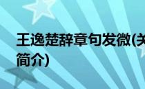 王逸楚辞章句发微(关于王逸楚辞章句发微的简介)