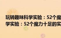 玩转趣味科学实验：52个魔力十足的实验(关于玩转趣味科学实验：52个魔力十足的实验的简介)