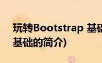 玩转Bootstrap 基础(关于玩转Bootstrap 基础的简介)