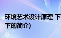 环境艺术设计原理 下(关于环境艺术设计原理 下的简介)