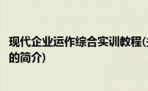 现代企业运作综合实训教程(关于现代企业运作综合实训教程的简介)