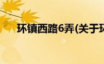 环镇西路6弄(关于环镇西路6弄的简介)