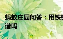 蚂蚁庄园问答：用铁锅炒菜能有效补铁说法靠谱吗