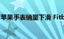 苹果手表销量下滑 Fitbit引领可穿戴设备市场