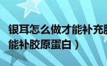 银耳怎么做才能补充胶原蛋白（银耳怎么做才能补胶原蛋白）