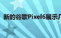 新的谷歌Pixel6展示几乎揭示了每一个细节