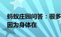 蚂蚁庄园问答：很多人一吃辣就满头大汗,是因为身体在