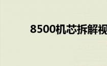 8500机芯拆解视频（8500机芯）