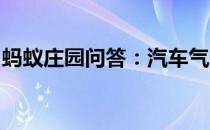 蚂蚁庄园问答：汽车气囊里的气体是什么气体