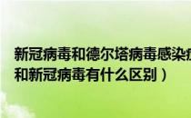 新冠病毒和德尔塔病毒感染症状有何区别（德尔塔病毒症状和新冠病毒有什么区别）