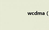 wcdma（wcdma）