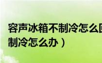 容声冰箱不制冷怎么回事灯还亮（容声冰箱不制冷怎么办）