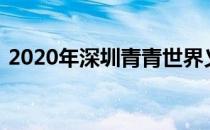 2020年深圳青青世界义工半价门票购买规则