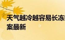 天气越冷越容易长冻疮吗 蚂蚁庄园1月8日答案最新