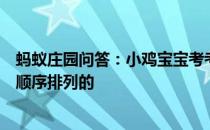 蚂蚁庄园问答：小鸡宝宝考考你电脑键盘为什么不是按字母顺序排列的