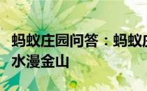 蚂蚁庄园问答：蚂蚁庄园白蛇传中白素贞为爱水漫金山