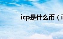 icp是什么币（icp是指什么币）