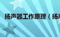 扬声器工作原理（扬声器工作原理是什么）