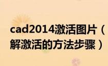 cad2014激活图片（CAD2004 下载 安装 破解激活的方法步骤）