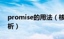 promise的用法（核心词汇promise用法分析）