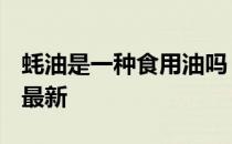 蚝油是一种食用油吗 蚂蚁庄园10月20日答案最新