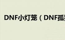 DNF小灯笼（DNF孤独的小灯笼活动攻略）