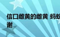 信口雌黄的雌黄 蚂蚁庄园今日答案是什么谢谢