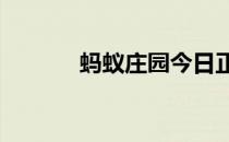 蚂蚁庄园今日正确答案5月4日