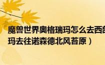 魔兽世界奥格瑞玛怎么去西部荒野（魔兽世界怎么从奥格瑞玛去往诺森德北风苔原）