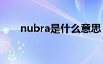 nubra是什么意思 nubra是什么意思