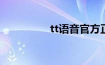 tt语音官方正版下载 tty