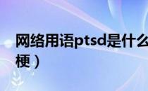 网络用语ptsd是什么意思（ptsd是什么意思梗）