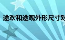 途欢和途观外形尺寸对比 途欢和途观的区别