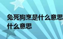 兔死狗烹是什么意思指什么生肖 兔死狗烹是什么意思