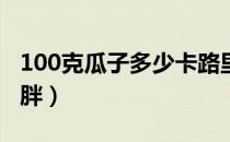 100克瓜子多少卡路里（晚上吃瓜子会不会发胖）