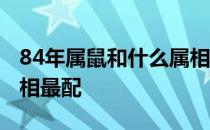 84年属鼠和什么属相配 84年属鼠的和什么属相最配