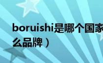 boruishi是哪个国家的品牌（boruishi是什么品牌）