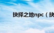 抉择之地npc（抉择之地怎么打？）