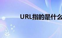 URL指的是什么（URL是什么）