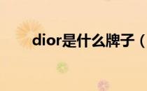 dior是什么牌子（dior是什么品牌）