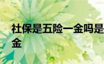 社保是五险一金吗是什么意思 社保是五险一金